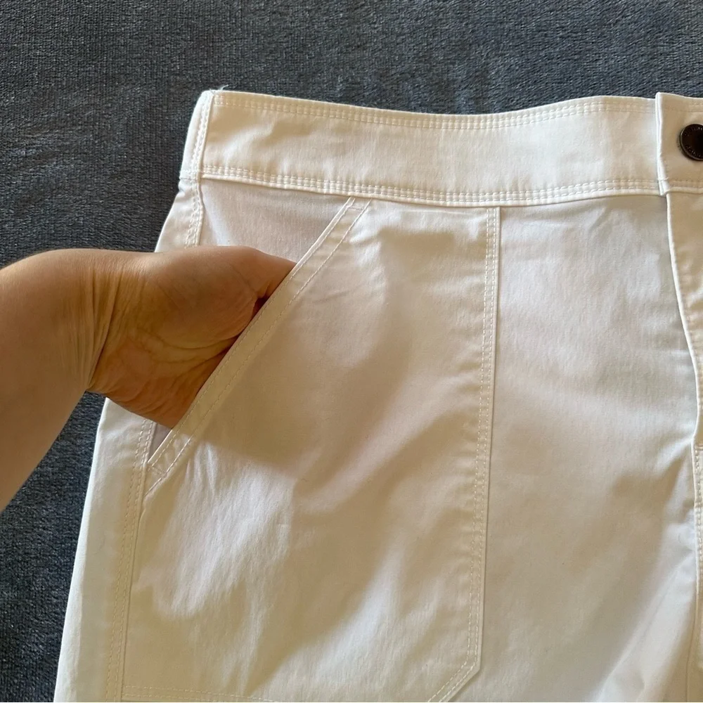NWT Columbia Longer Days White 6” Shorts Size 10